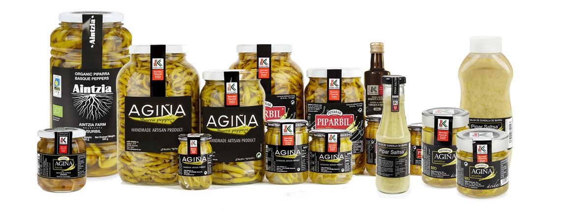 At Agiña we grow our Ibarra peppers with traditional, sustainable and organic methods